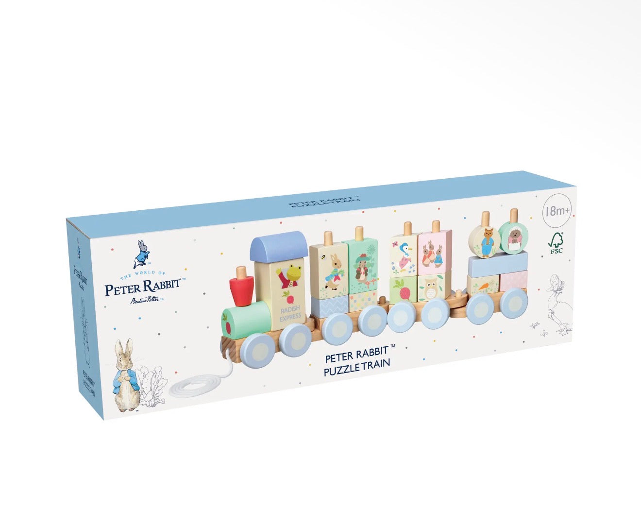 Peter Rabbit Express Puzzle Train