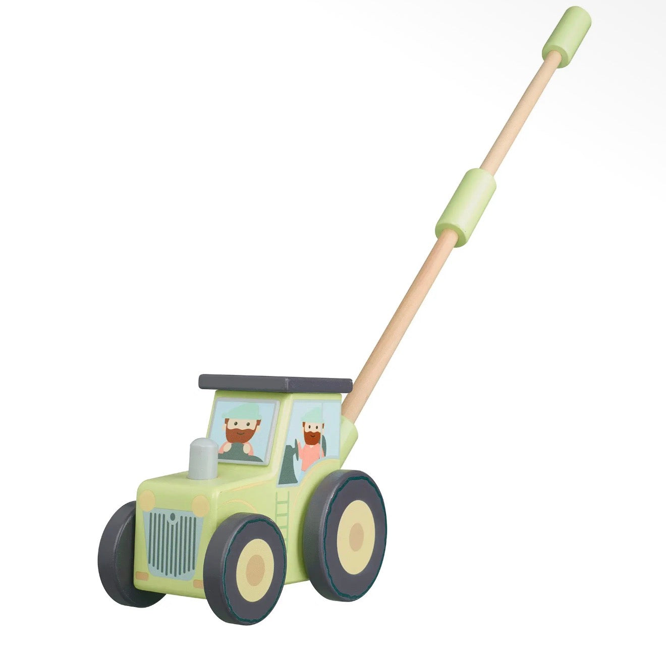 Wooden Push Along Tractor