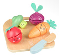 Happy Wooden Veggies